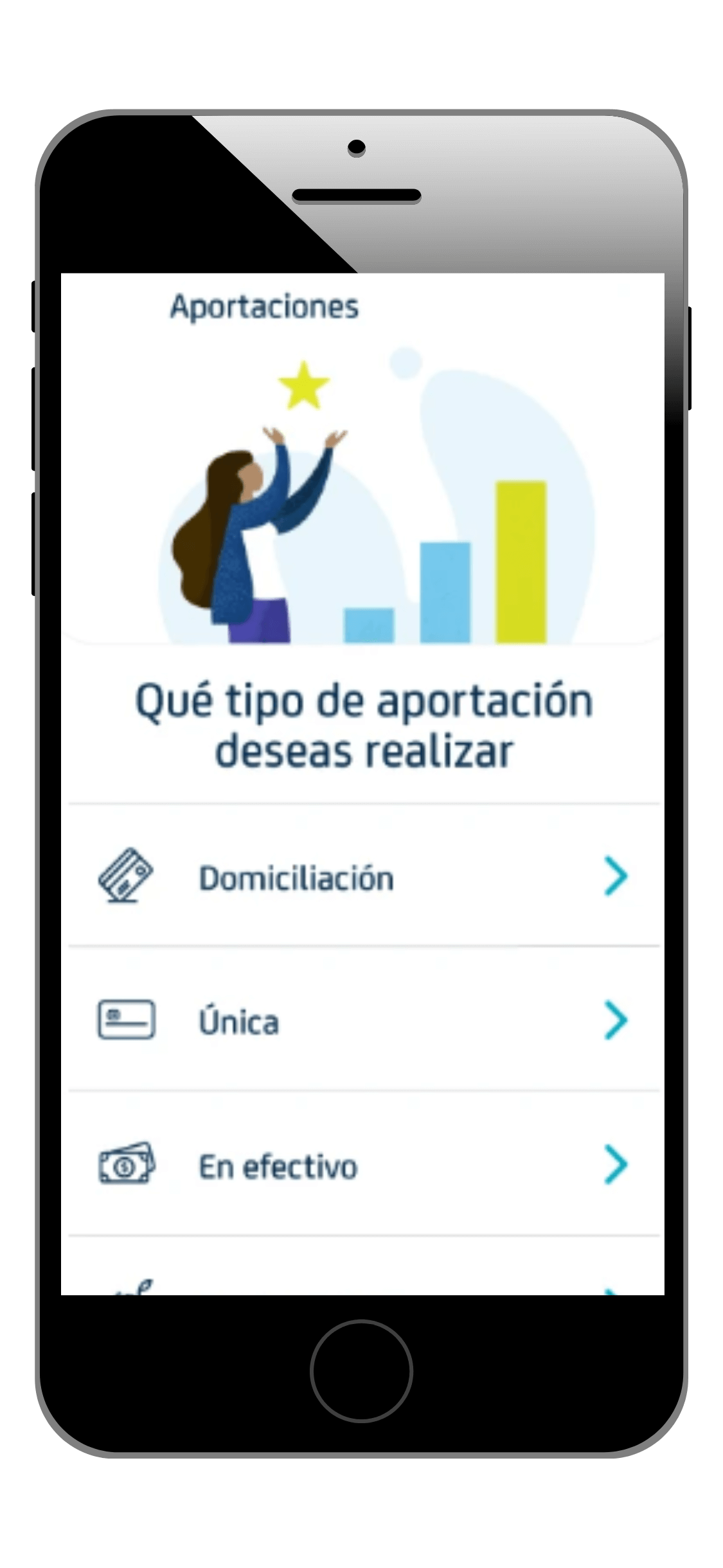 Aportaciones voluntarias en app Afore Sura-1