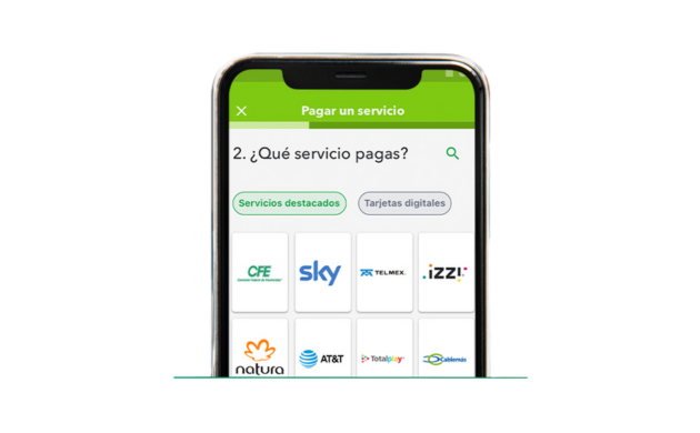 App Banco Azteca pago de servicios