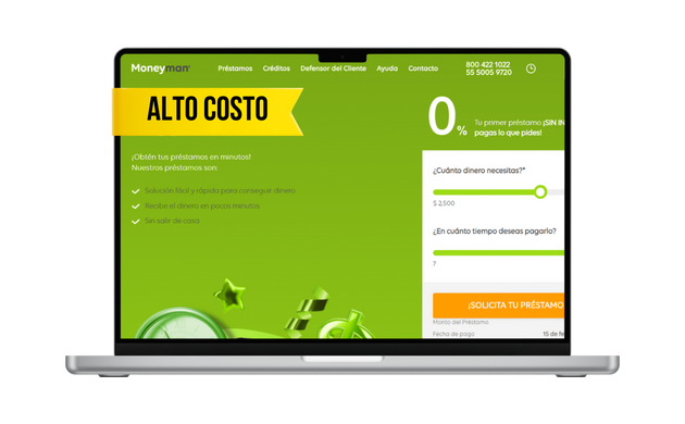 App de préstamos Moneyman