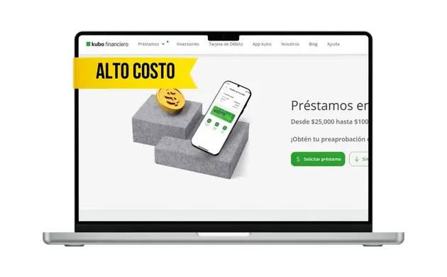 Mejores apps de préstamos confiables Kubo Financiero sitio web