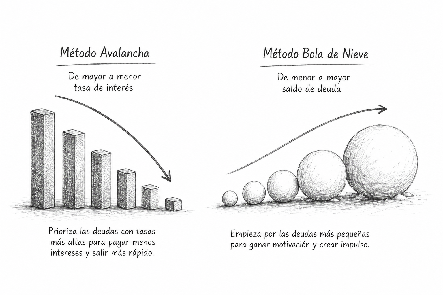 Avalancha y Bola de Nieve