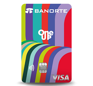 Tarjeta Banorte One Up sin anualidad