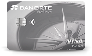 Banorte Platinum tarjeta que da acceso a salas vip aeropuertos