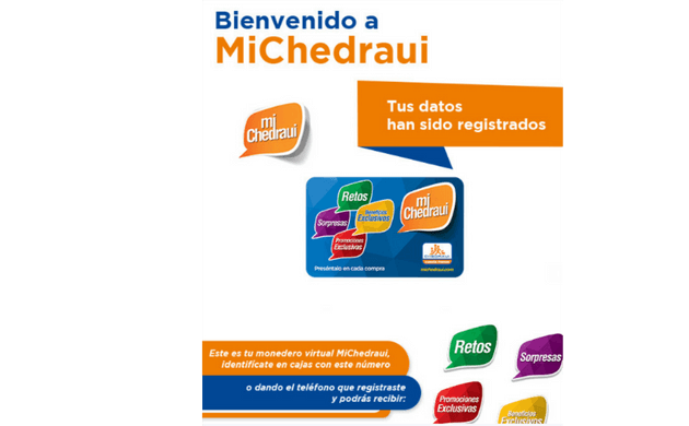 Cómo obtener Monedero Virtual Chedraui