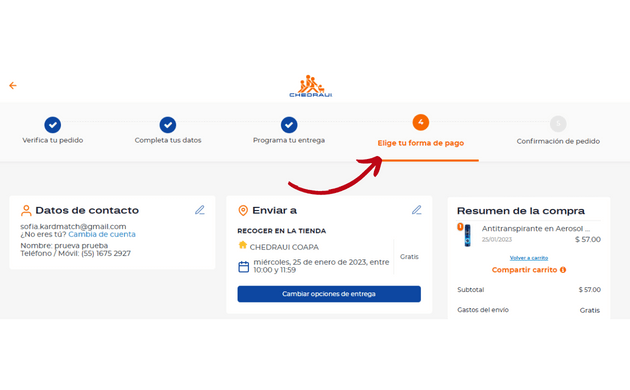 Cómo pagar con Monedero Virtual Chedraui