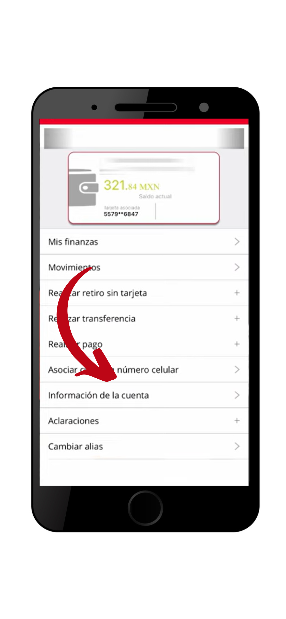 Clabe interbancaria santander consultar desde app