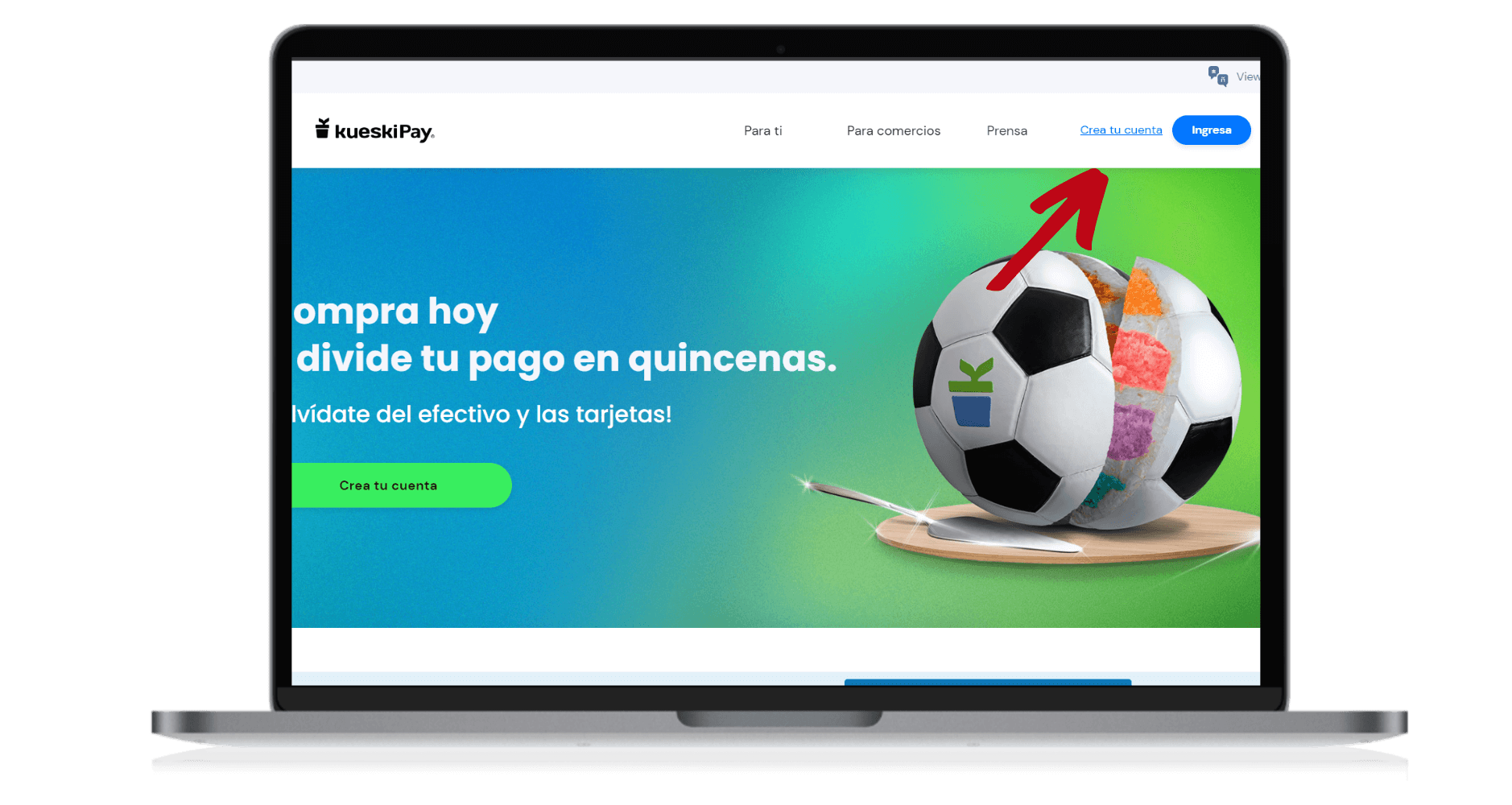 Como crear mi cuenta Kueski Pay