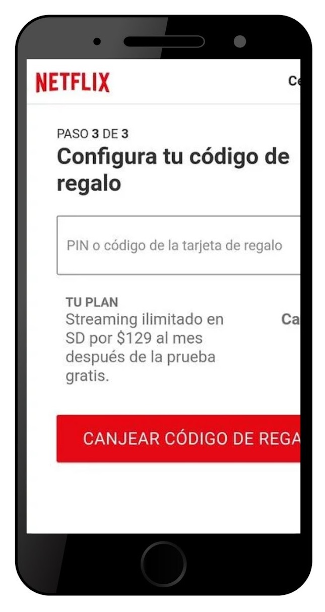 Como pagar netflix celular