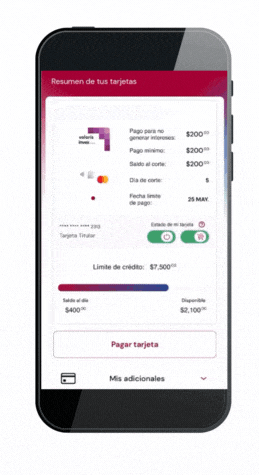 Como pagar tarjeta volaris invex por app