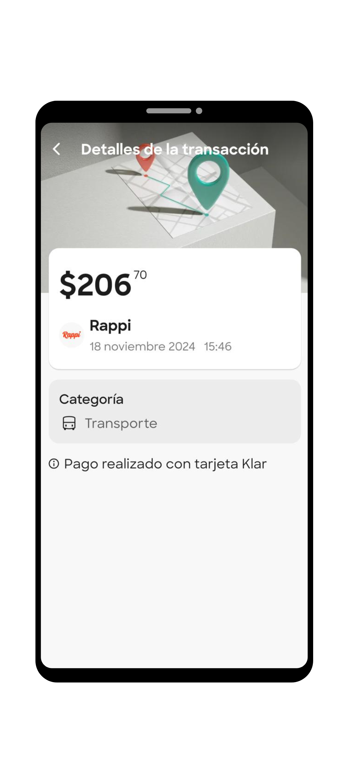 Compra en Rappi con Klar Platino