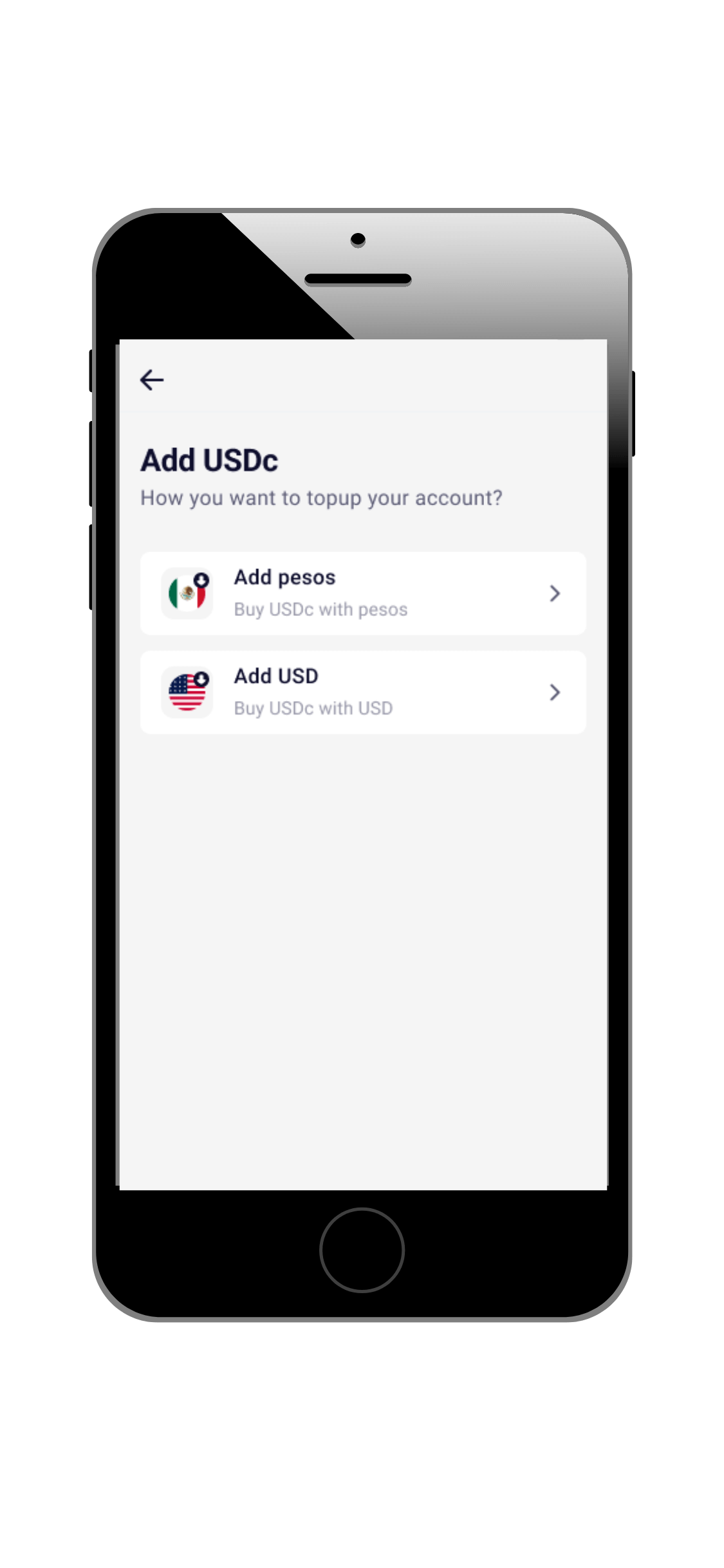 Comprar USDc desde DolarApp