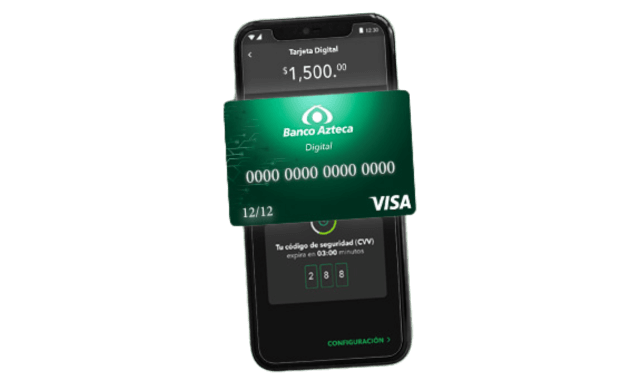 Cuenta Digital Banco Azteca tarjeta virtual