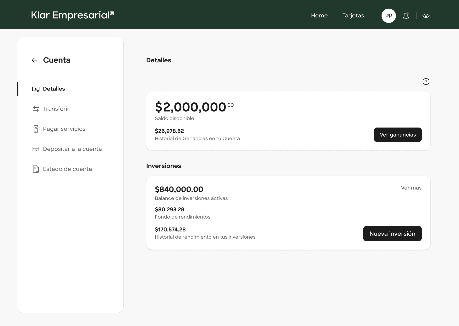 Cuenta Klar Empresarial