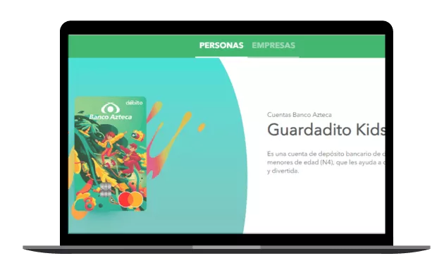 Cuentas de ahorro para niños Guardadito Kids