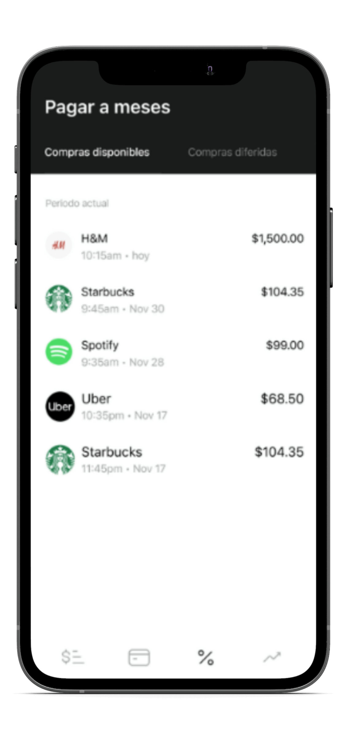 Diferir a meses sin intereses con tarjeta de crédito Fondeadora