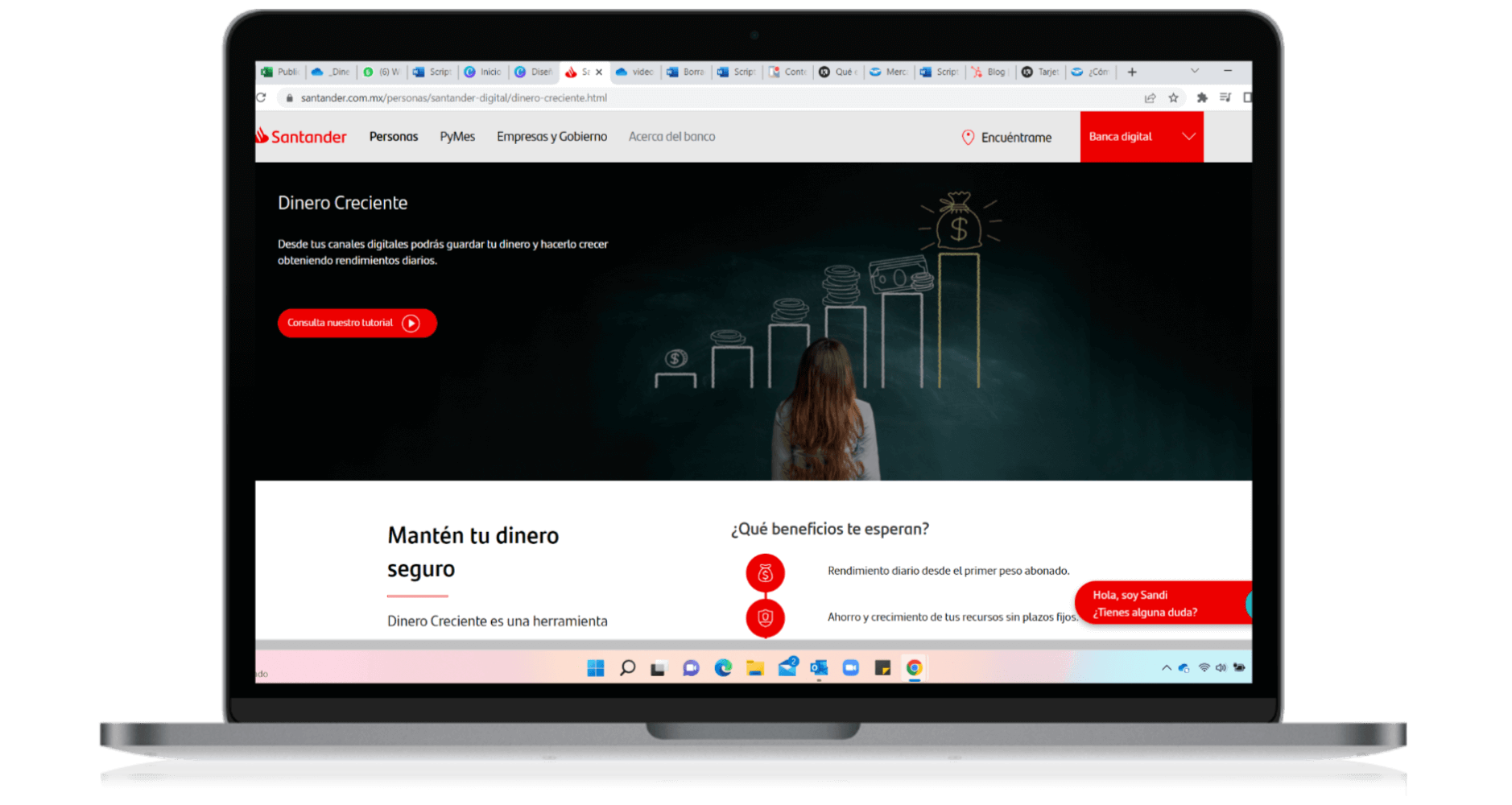 Dinero Creciente Santander