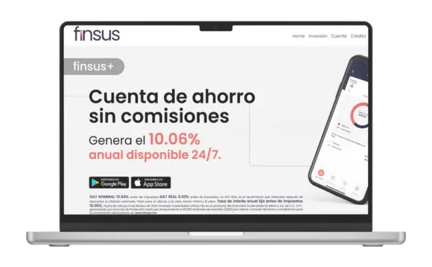 Finsus calculadora de rendimientos sitio web