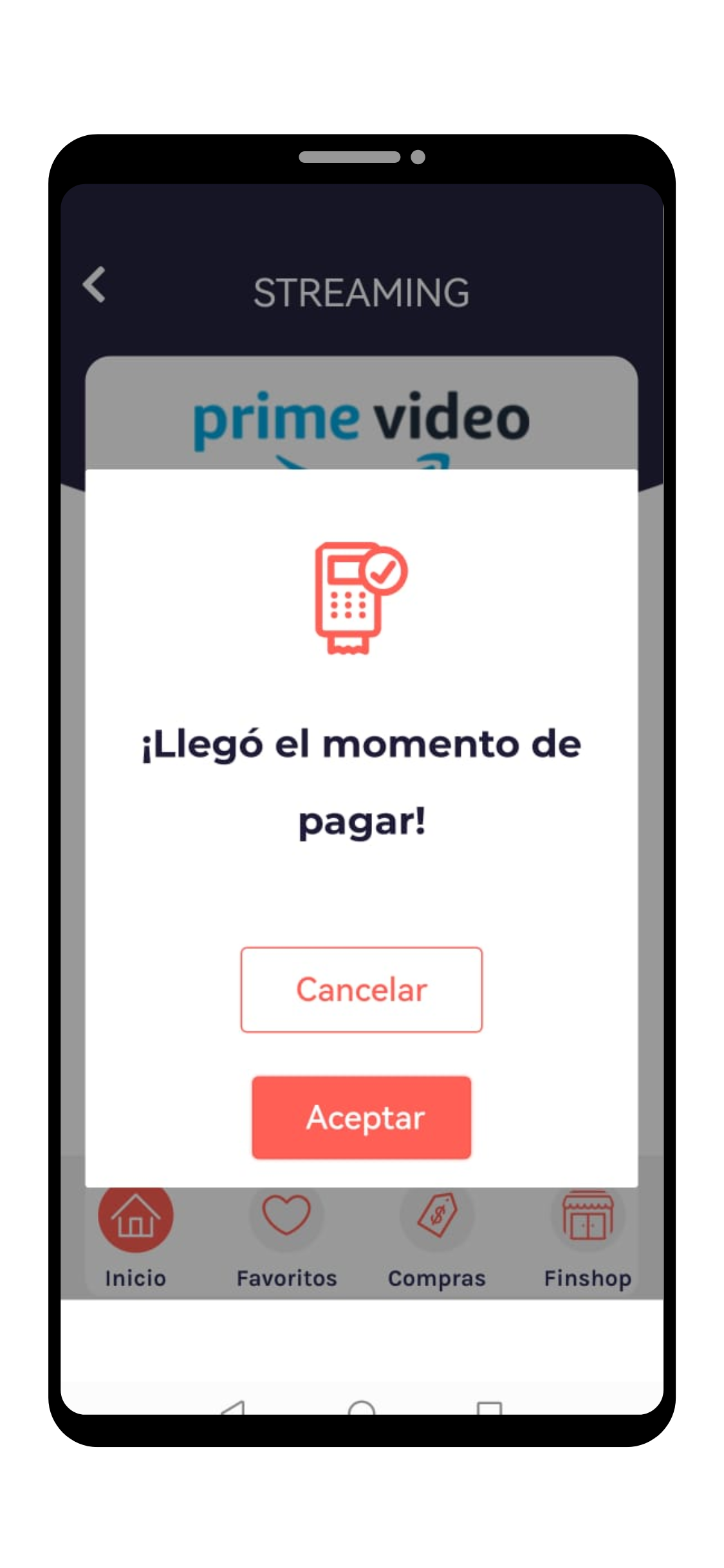 Cómo pagar servicios desde la app Finsus