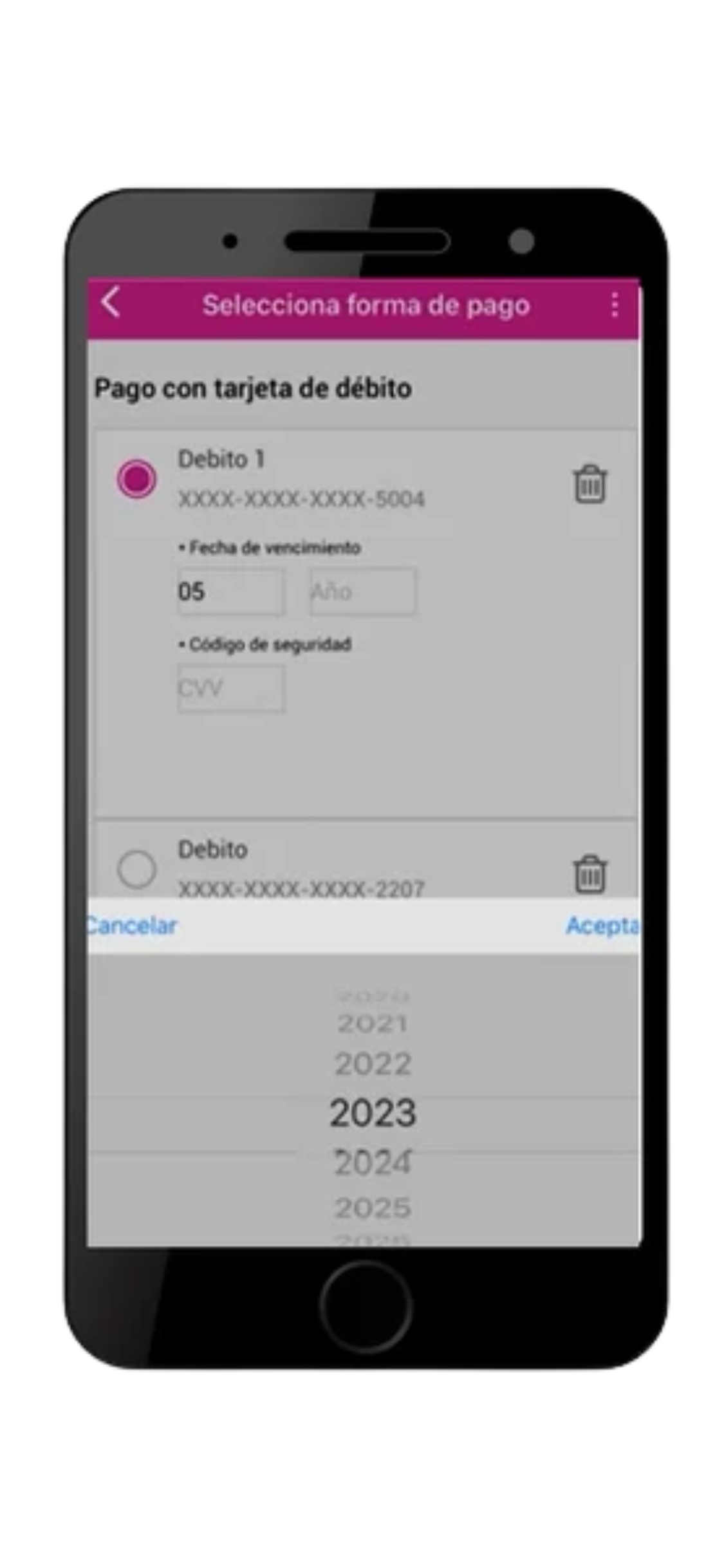 Pagar tarjeta Liverpool Visa desde Liverpool Pocket