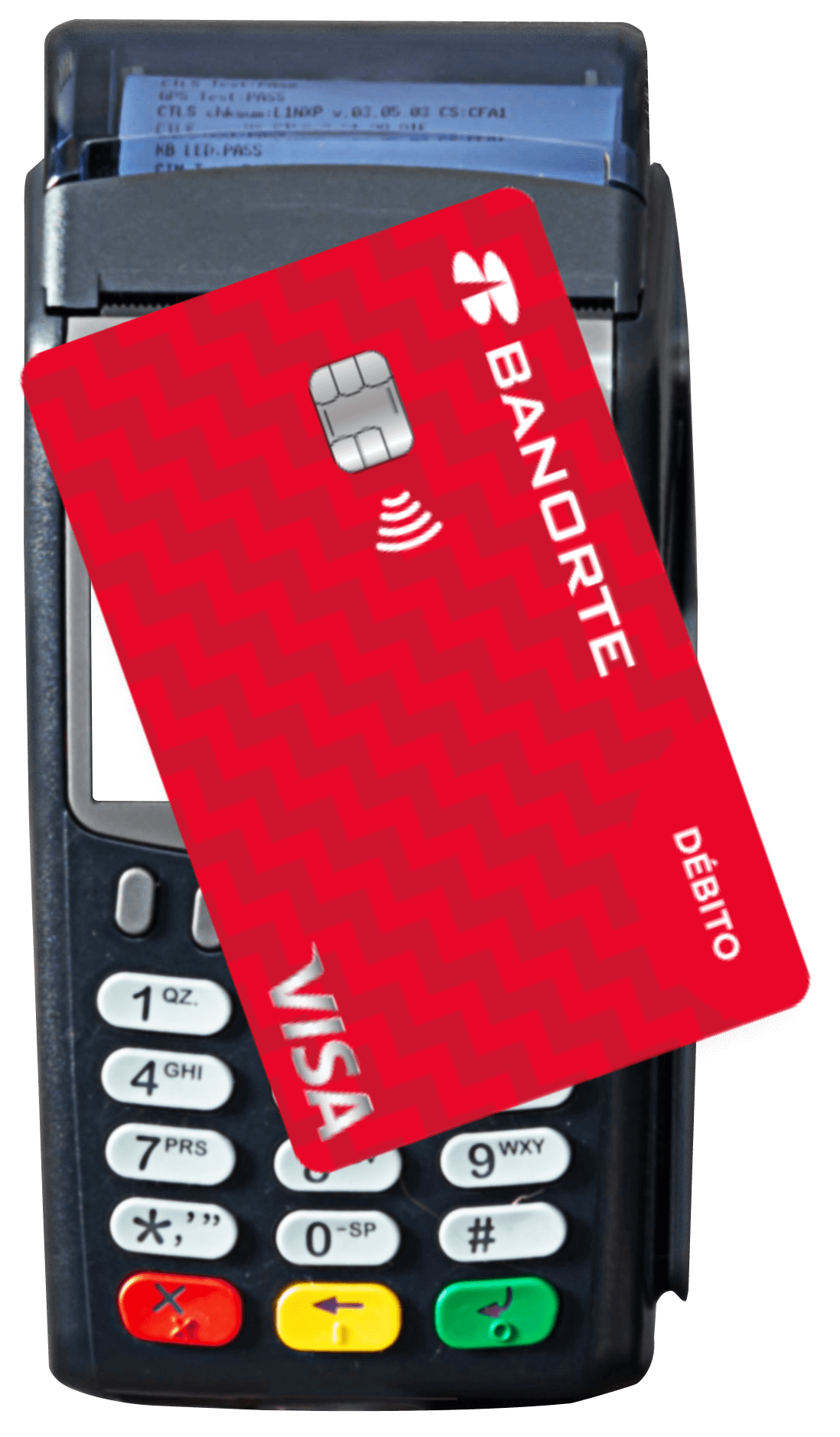 Pago sin contacto tarjeta Enlace Digital Banorte