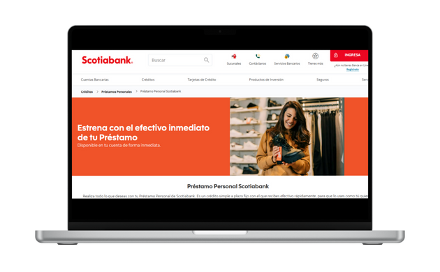 Préstamo personal Scotiabank