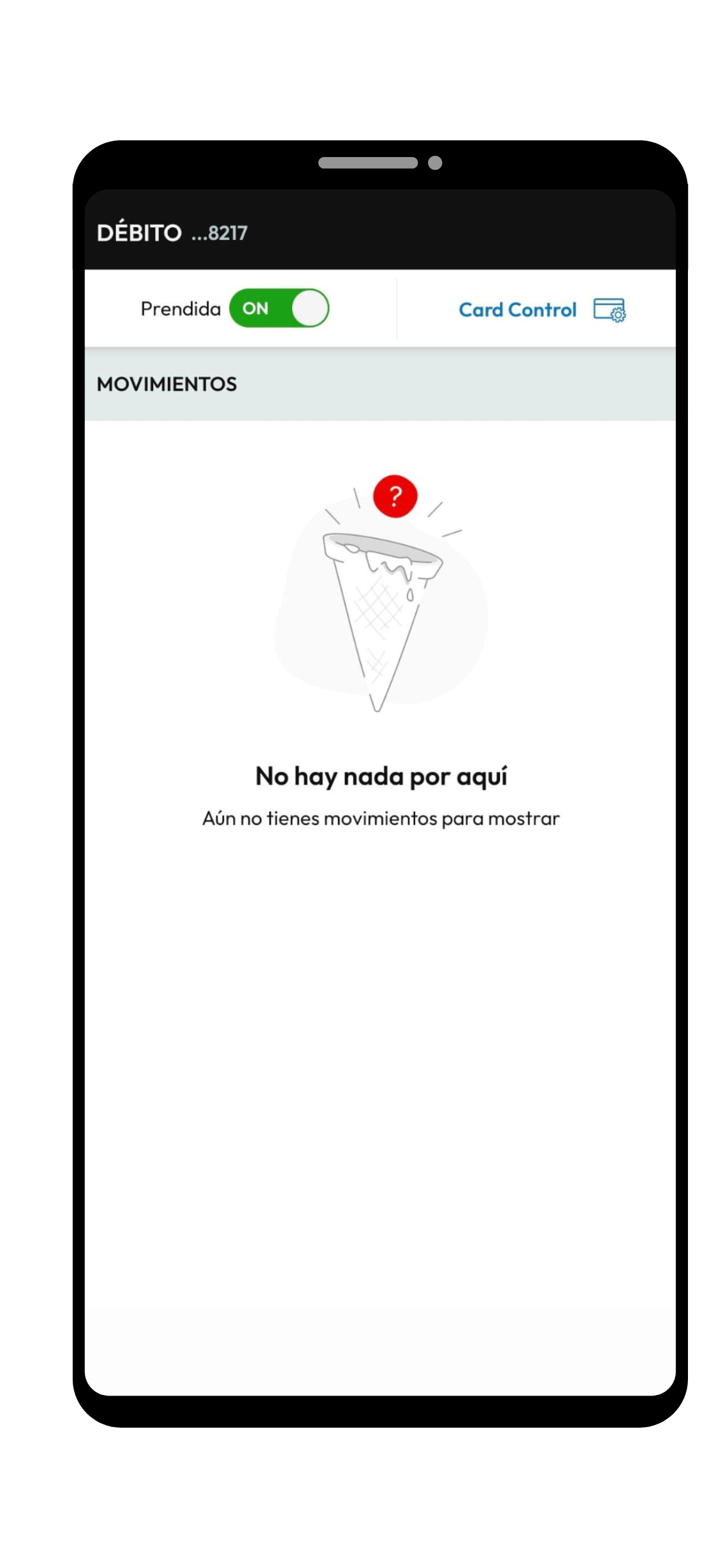 Prender-tarjeta de débito Openbank