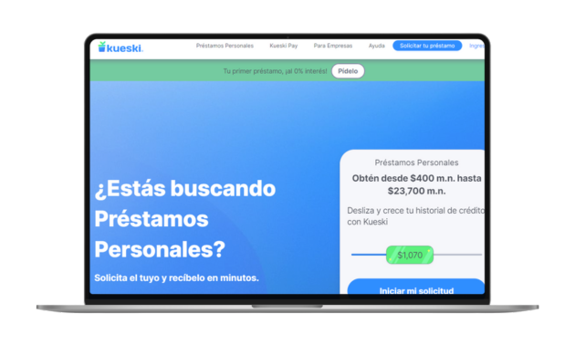 página web Préstamos Kueski es confiable