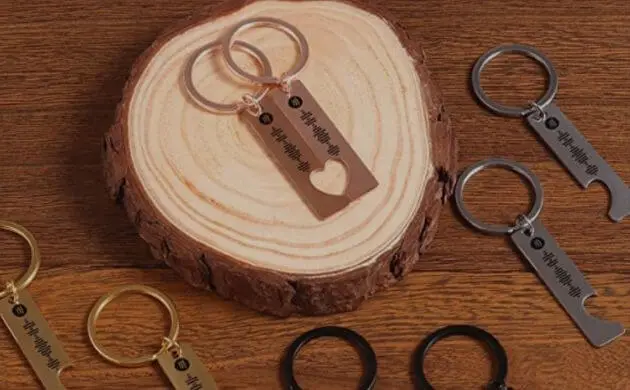 Regalos para San Valentín set de llaveros