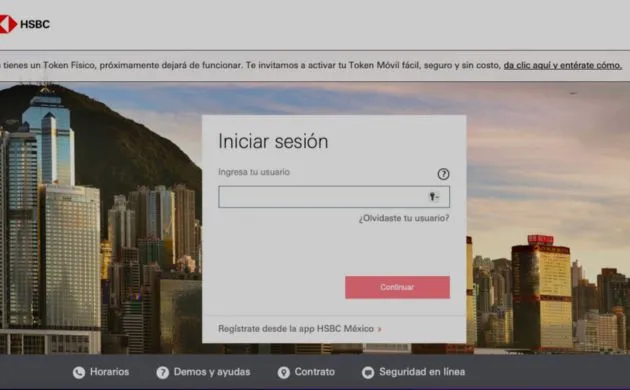 Registro para generar Puntos HSBC