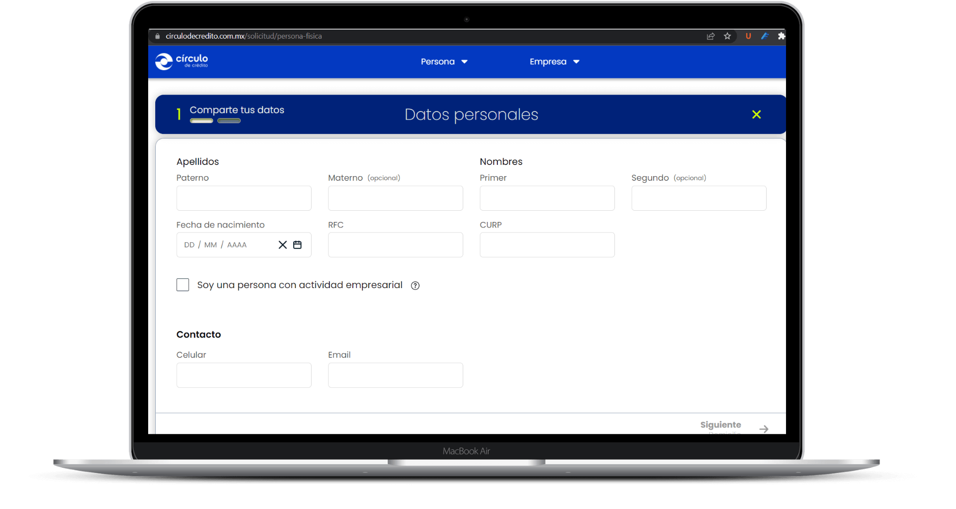 Reporte de Buró de Crédito (2)