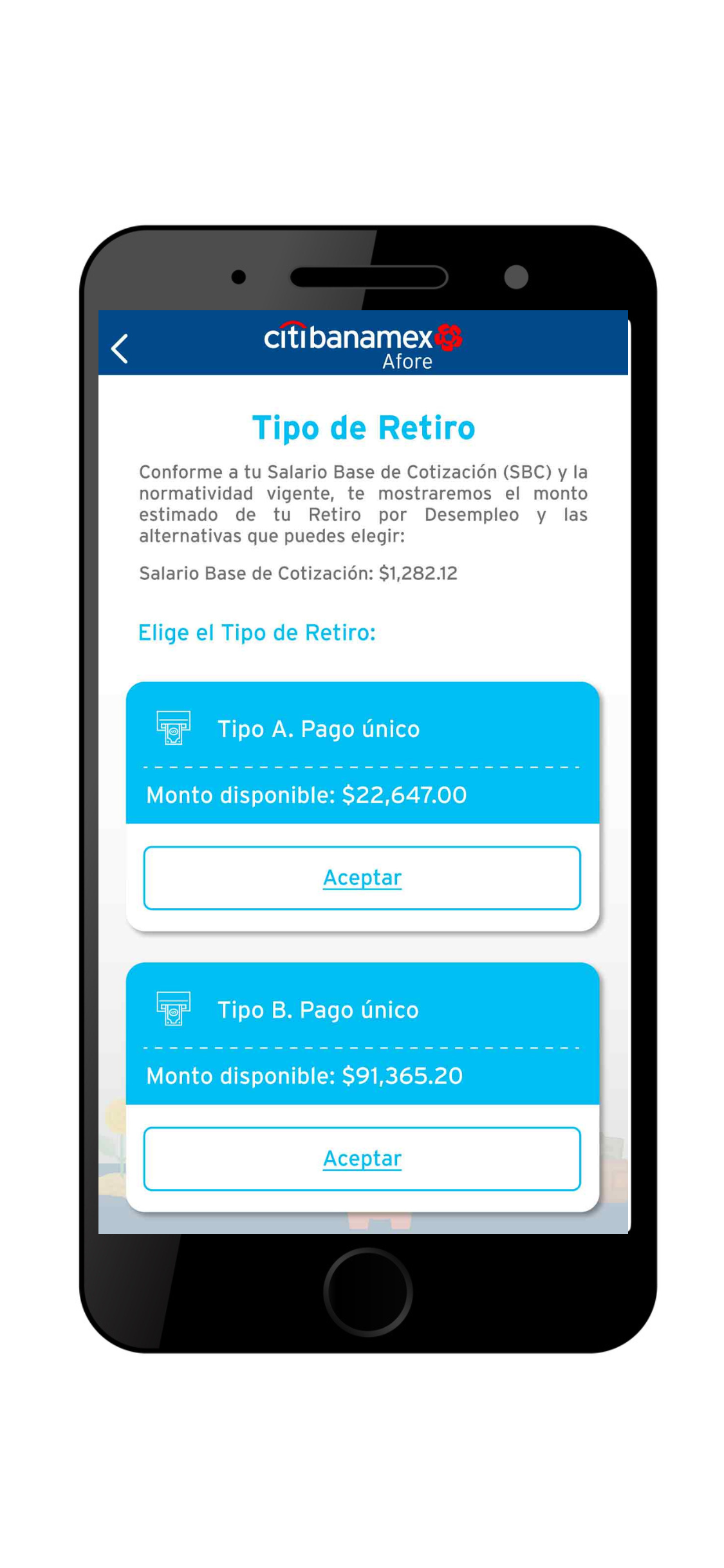 Retiro por desempleo Afore Banamex app (2)
