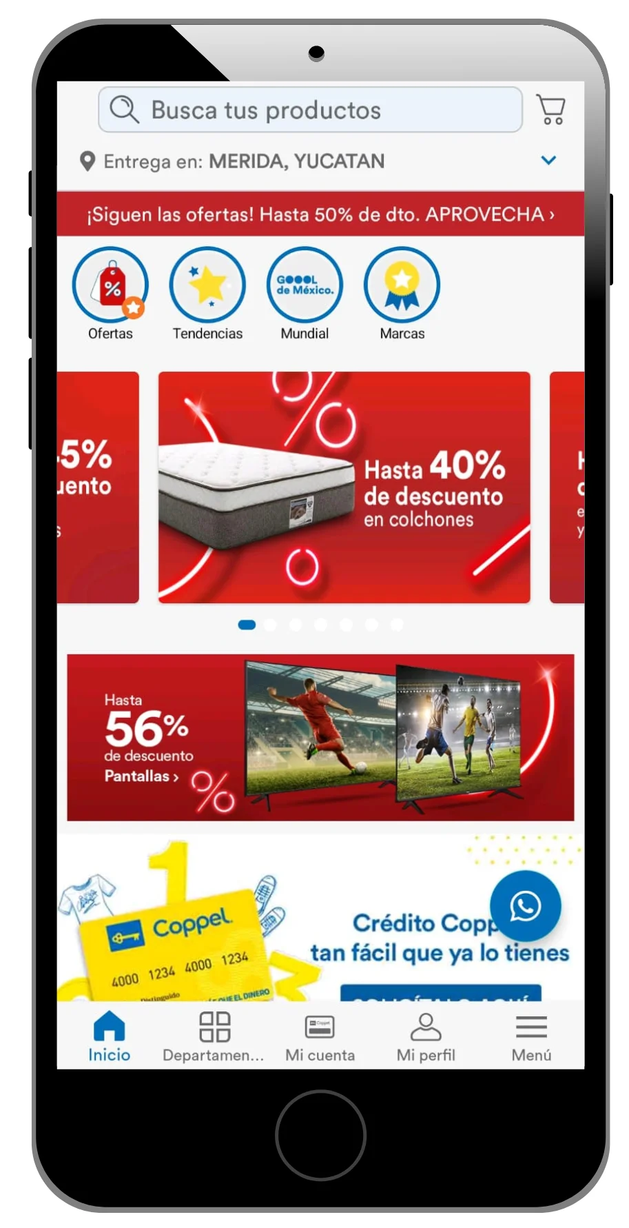 Sacar tarjeta de debito coppel