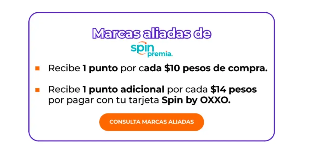 Spin by oxxo como funciona Spin premia