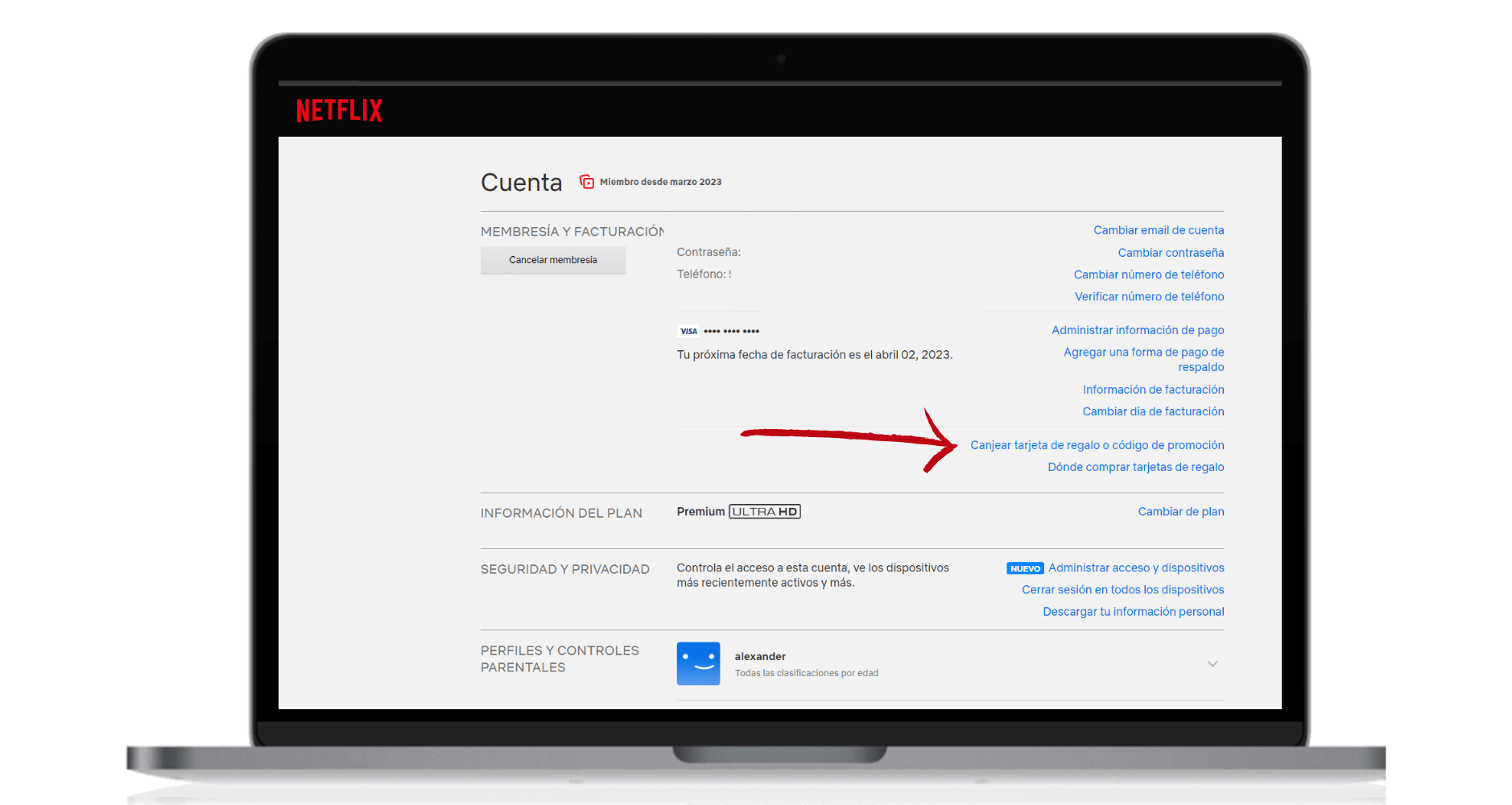 netflix pago proceso pasos  (2)