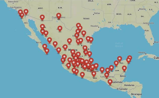 Sucursales Afore XXI Banorte