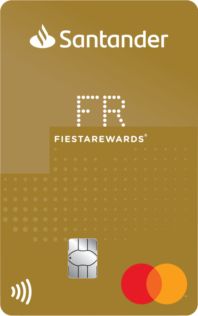 Tarjeta Santander Fiesta Rewards Oro