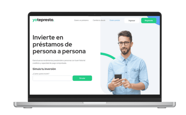 Yo te presto página web para invertir