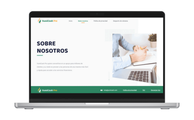 Página web de los préstamos YumiCash no está en Condusef ni Profeco
