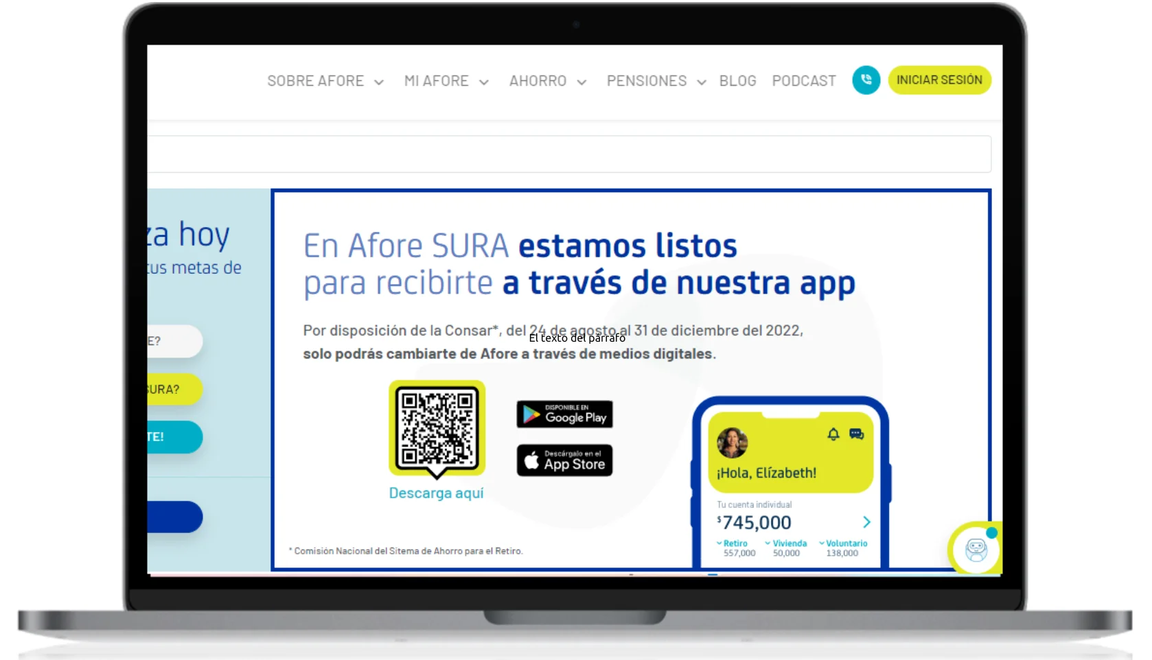 afore sura consultar estado de cuenta en internet