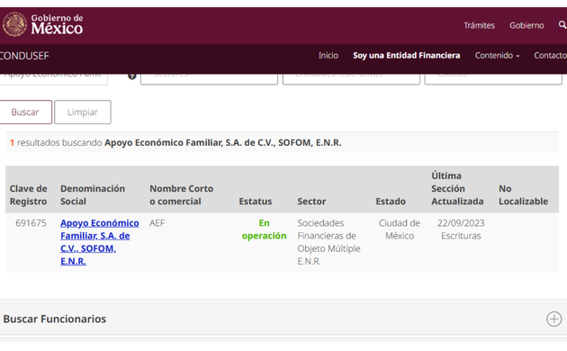 apoyo economico familiar es legal en condusef