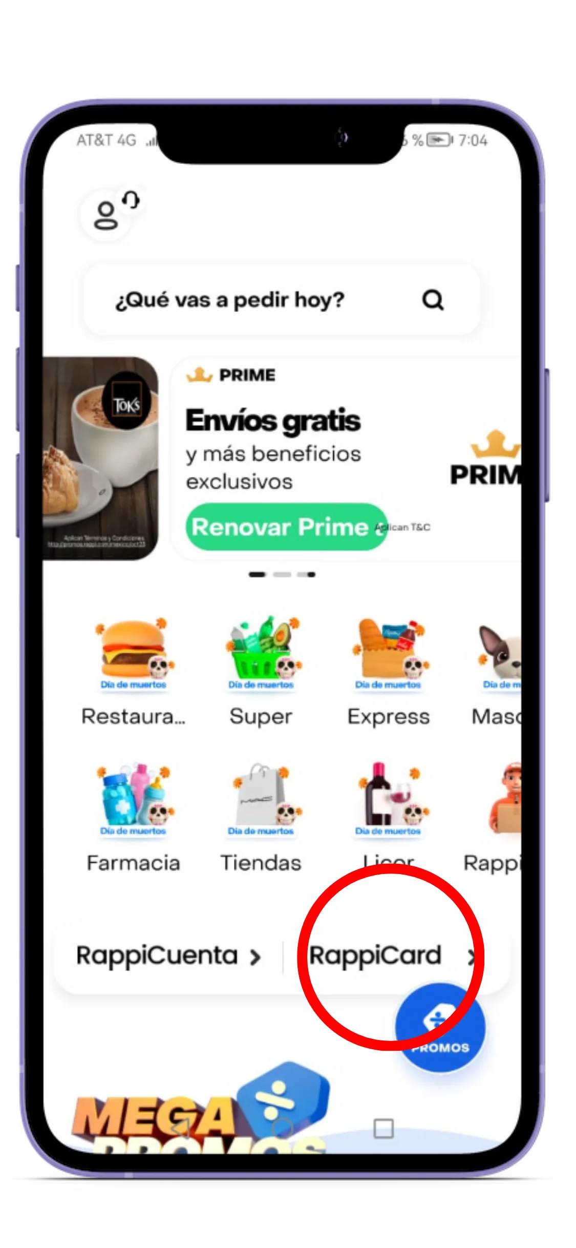 app rappi solicitar rappicard