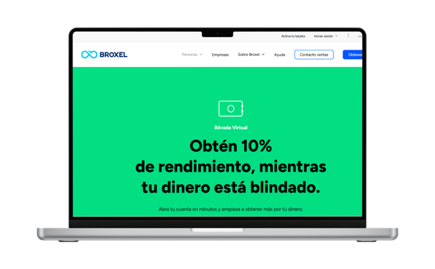 boveda virtual broxel con rendimiento