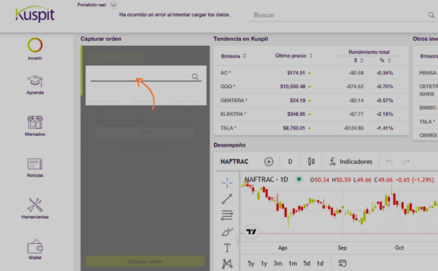 buscar empresa para invertir en kuspit