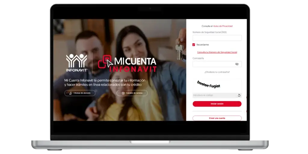 cómo checar Puntos Infonavit por primera vez desde el sitio web  