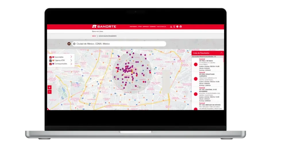 cajero banorte cerca de mi asi puedes localizar tu cajero