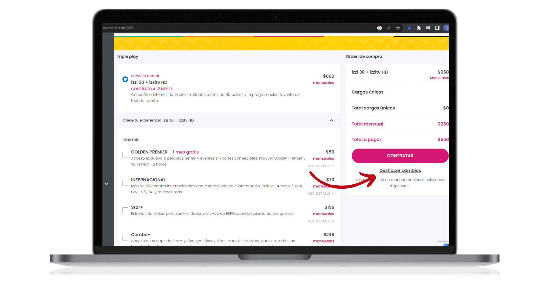 cancelar Izzi en línea (2)