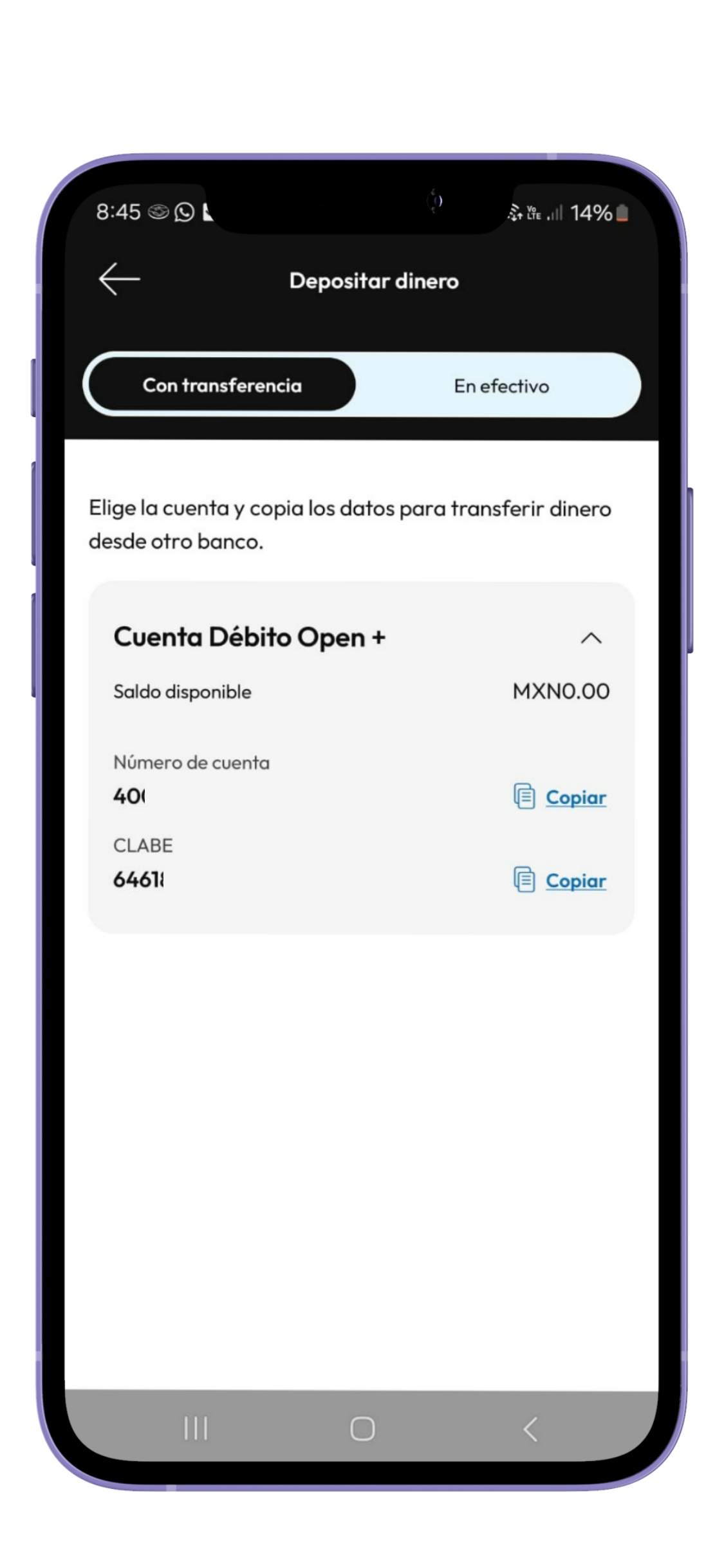 clabe cuenta open
