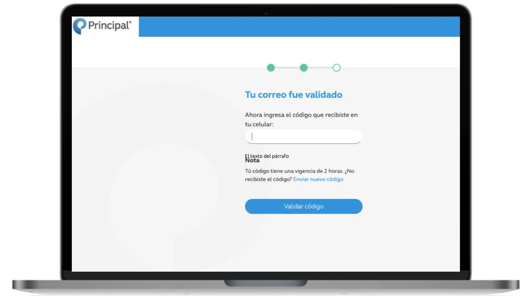 clave para validar afore principal