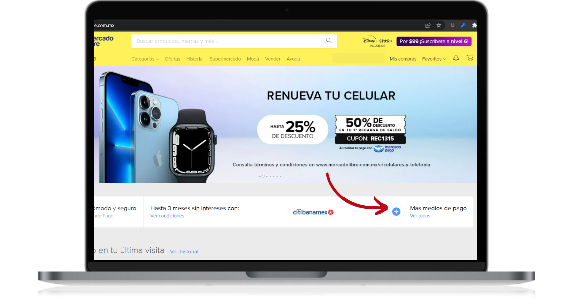 asi eliges tus metodos de pago