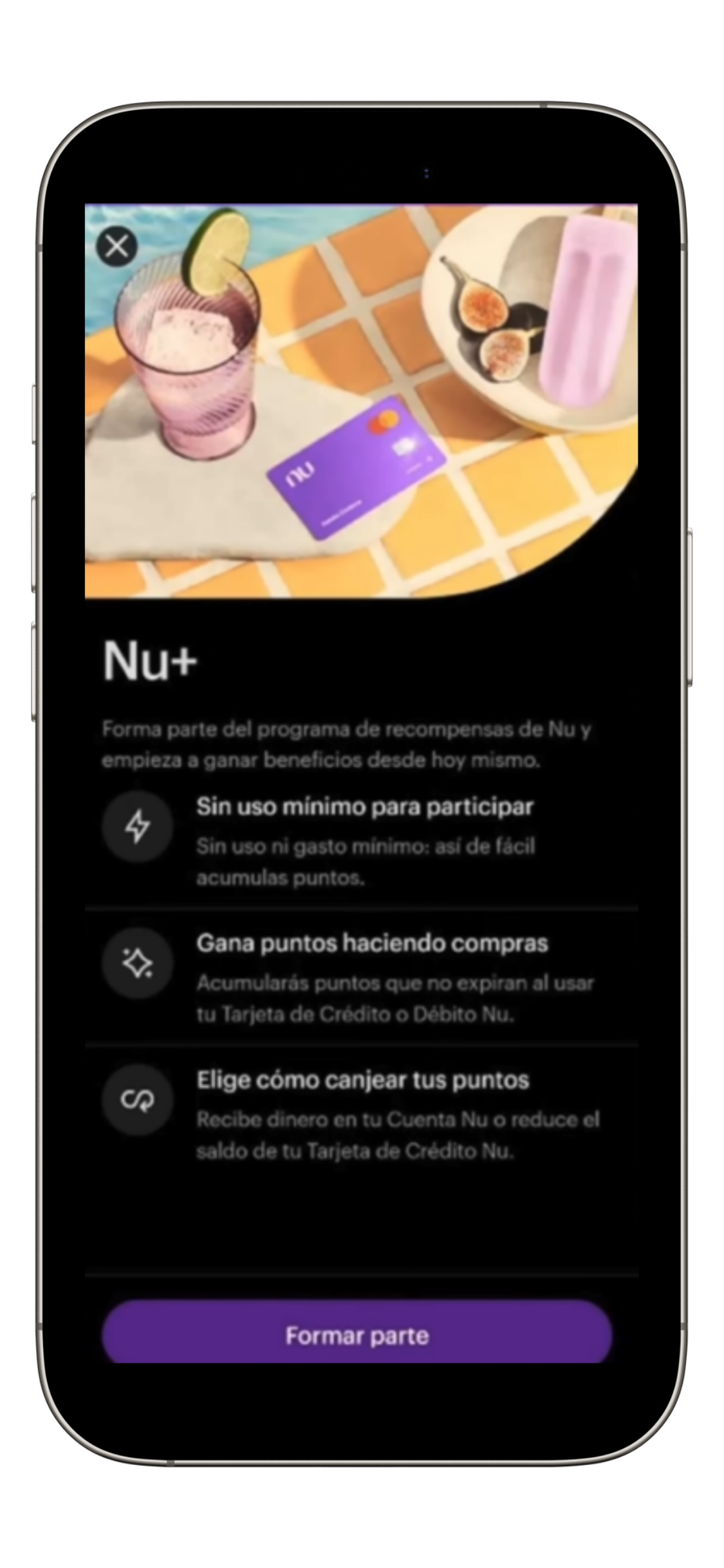 como activar nu plus desde la aplicación